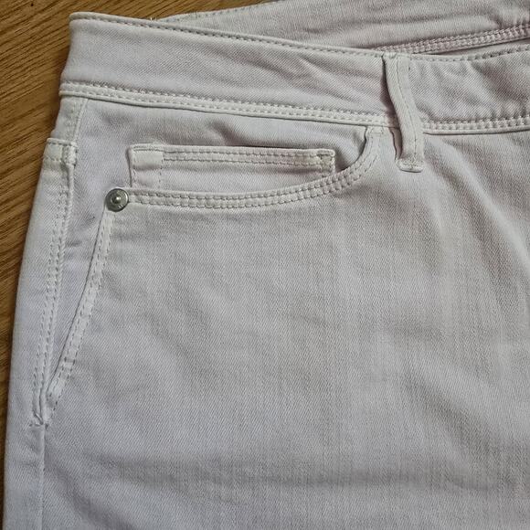 J Jill Women's Plus Sz 16 Authentic Fit Slim Ankle Lavender Denim Jeans Stretchy - Picture 3 of 9